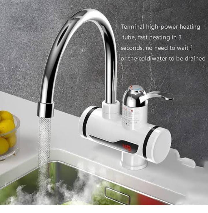 Tankless Electric Hot Water Heater Faucet Kitchen Instant Heating Tap Water