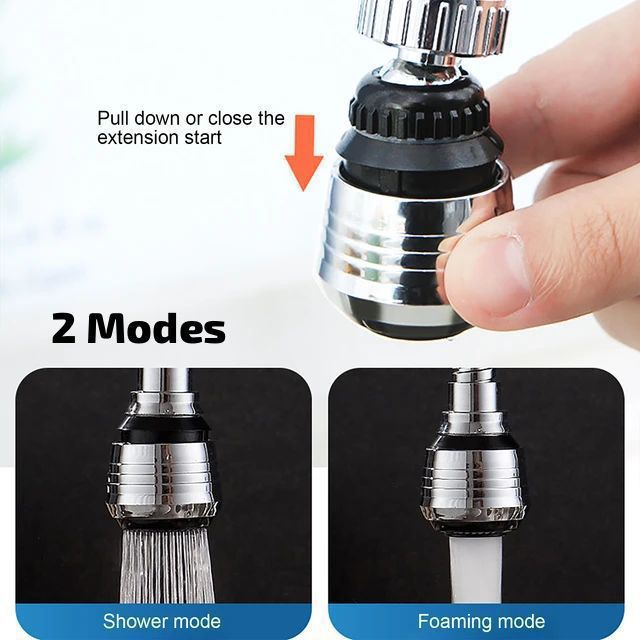 Mini 2 Modes Shower/Foamic Mode Faucet Tap with Card Packing