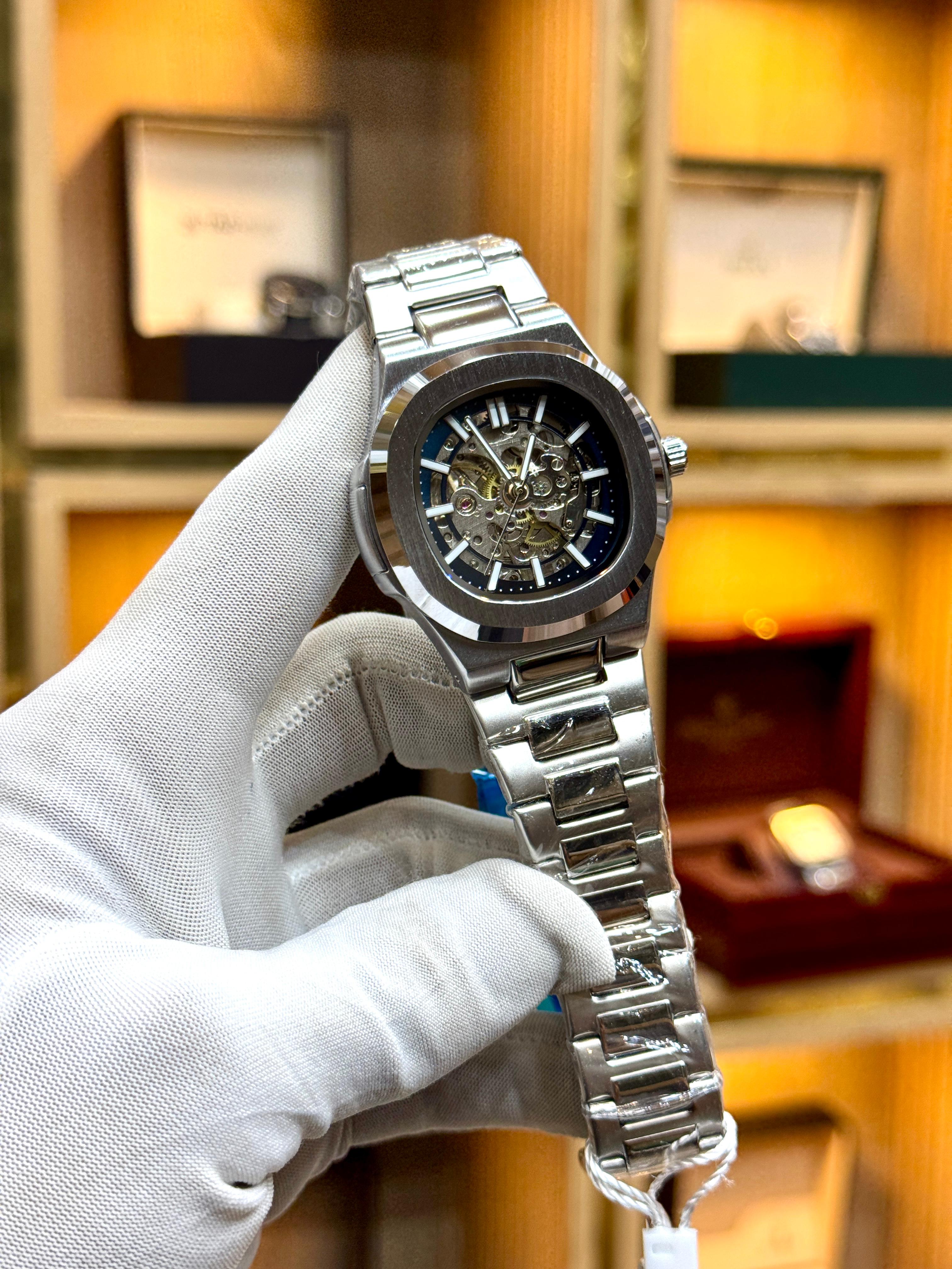 Luxury Automatic Skeleton Mechanical Watch