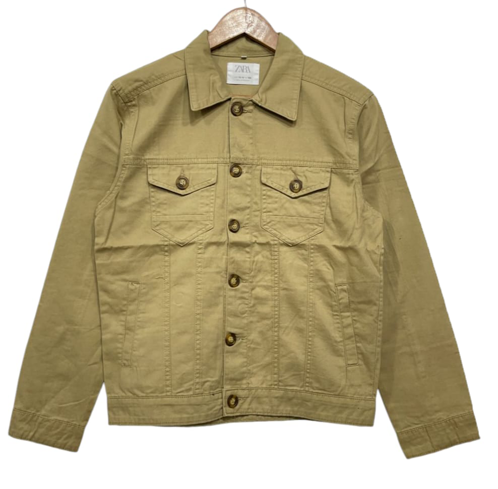 Gents Cotton denim jacket Full stretchable