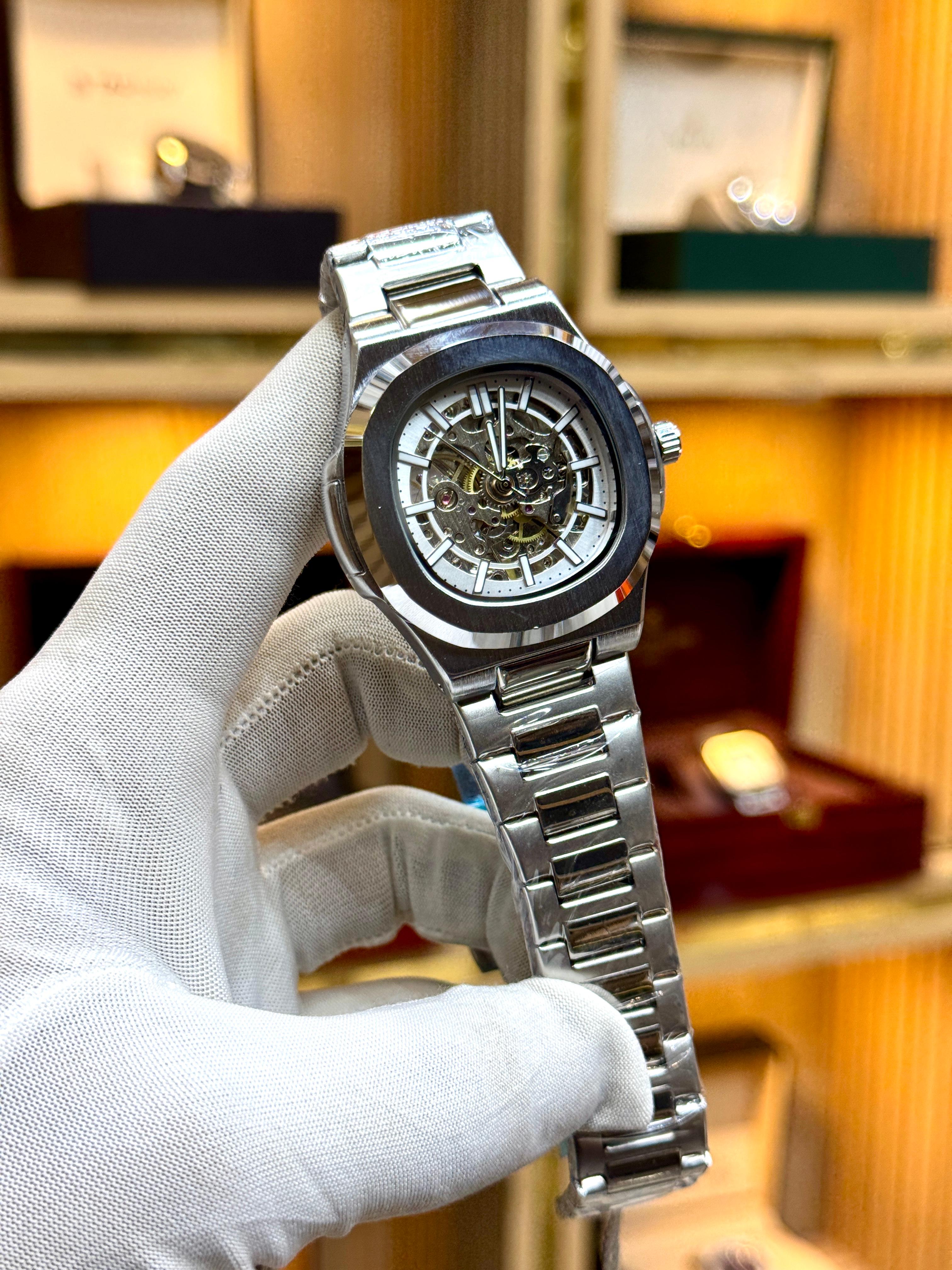 Luxury Automatic Skeleton Mechanical Watch