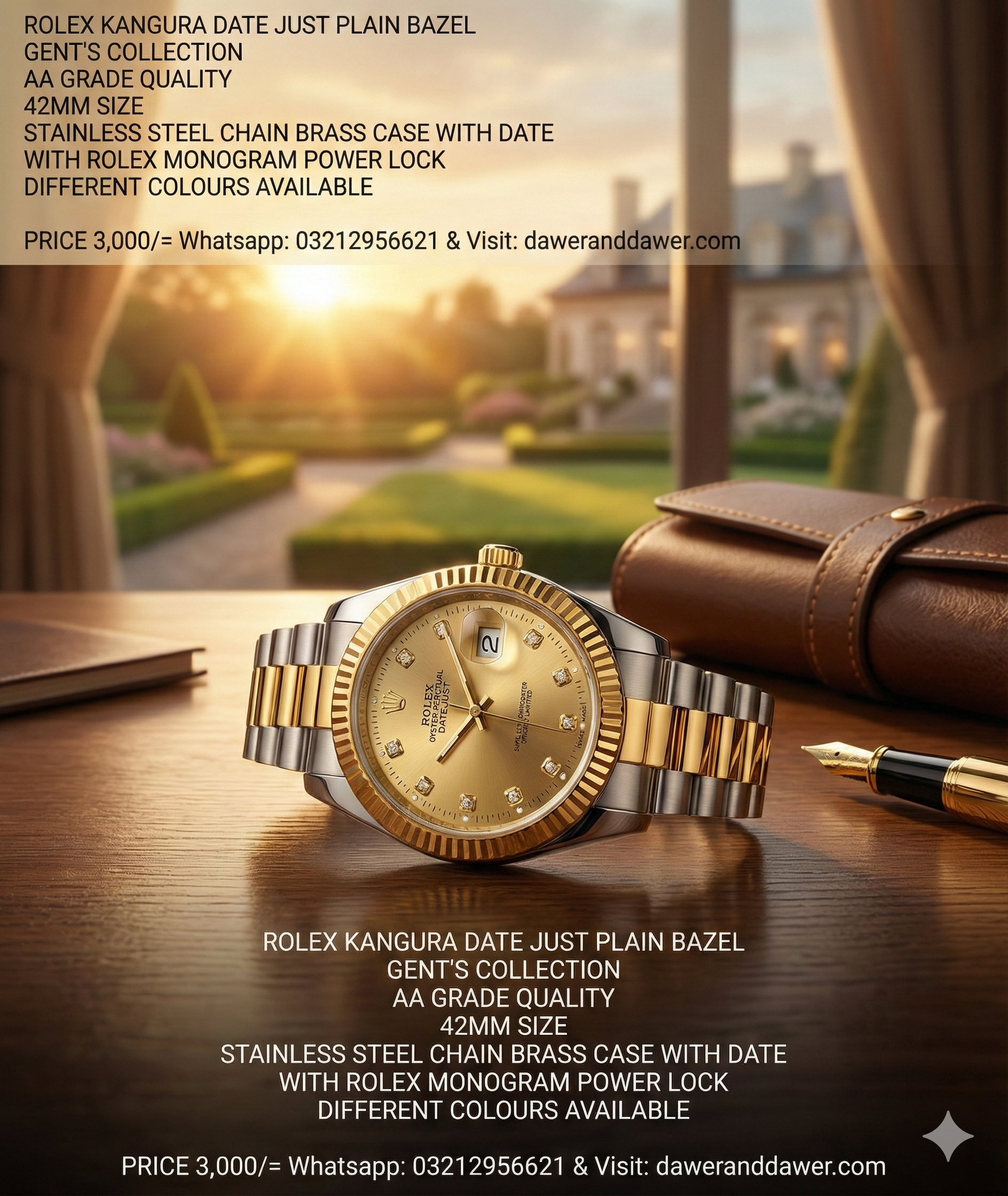 MEN'S ROLEX WATCH - KANGURA