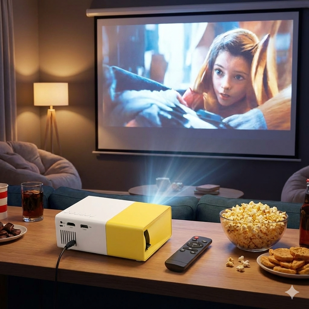 Portable LED Projector