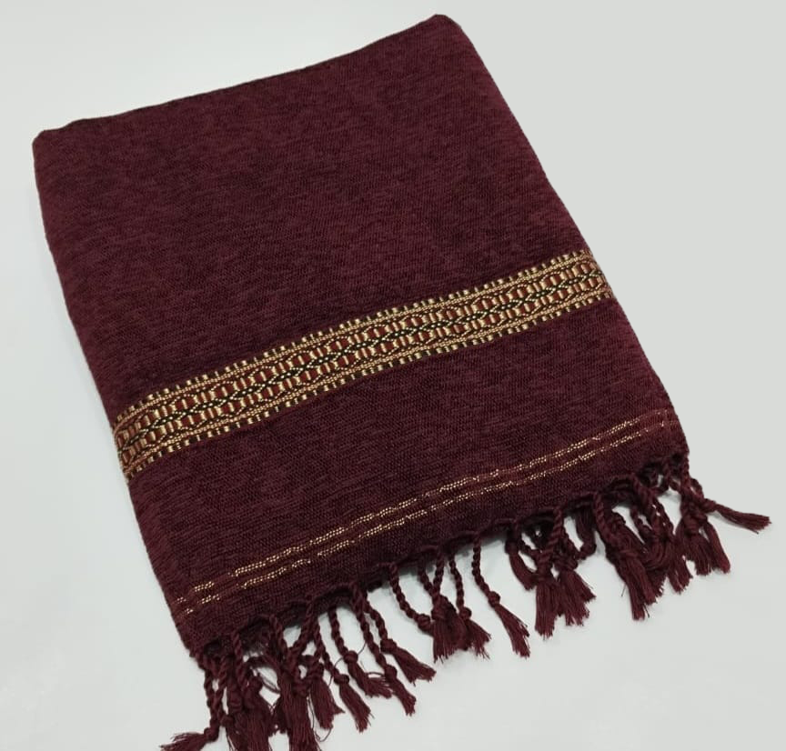 Mens winter Shawl Stuff Wool Pashmina 2.5 yard