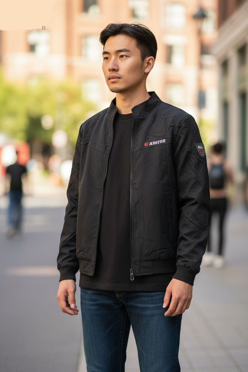 Winter jacket  Sweat Leather