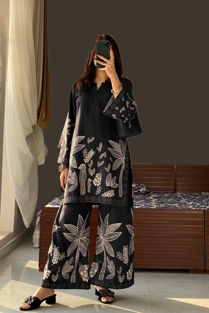 Cotton 2pc block print