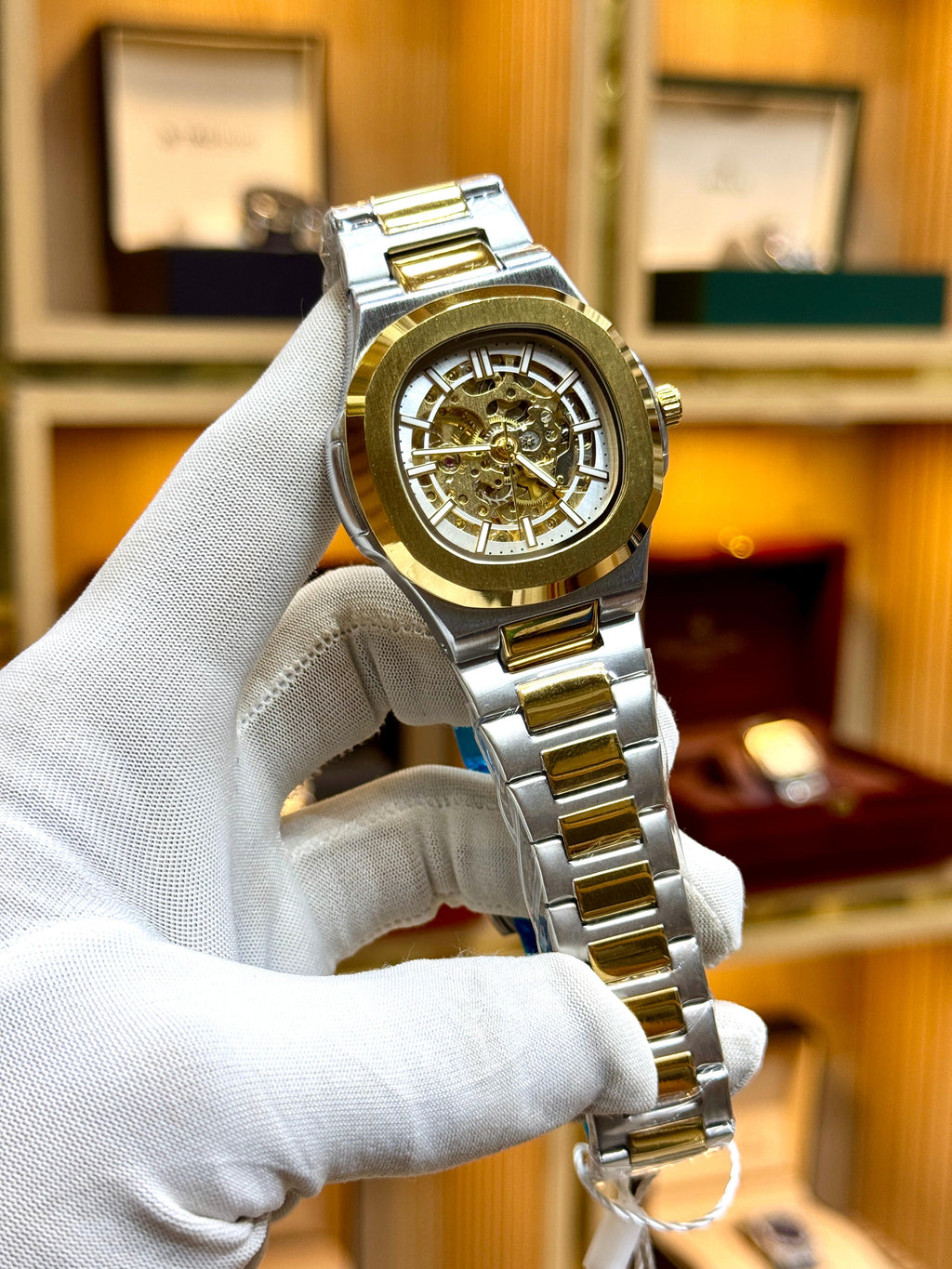 Luxury Automatic Skeleton Mechanical Watch