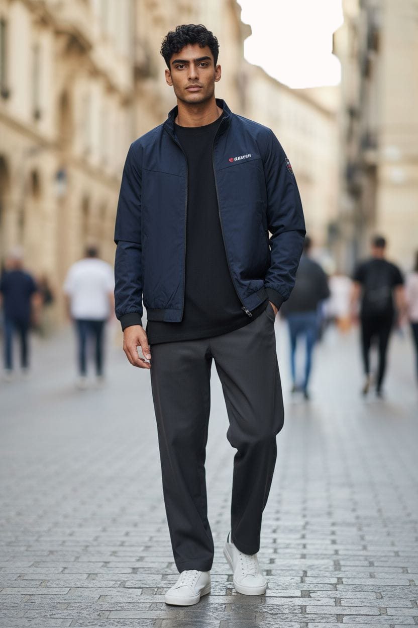 Winter jacket  Sweat Leather