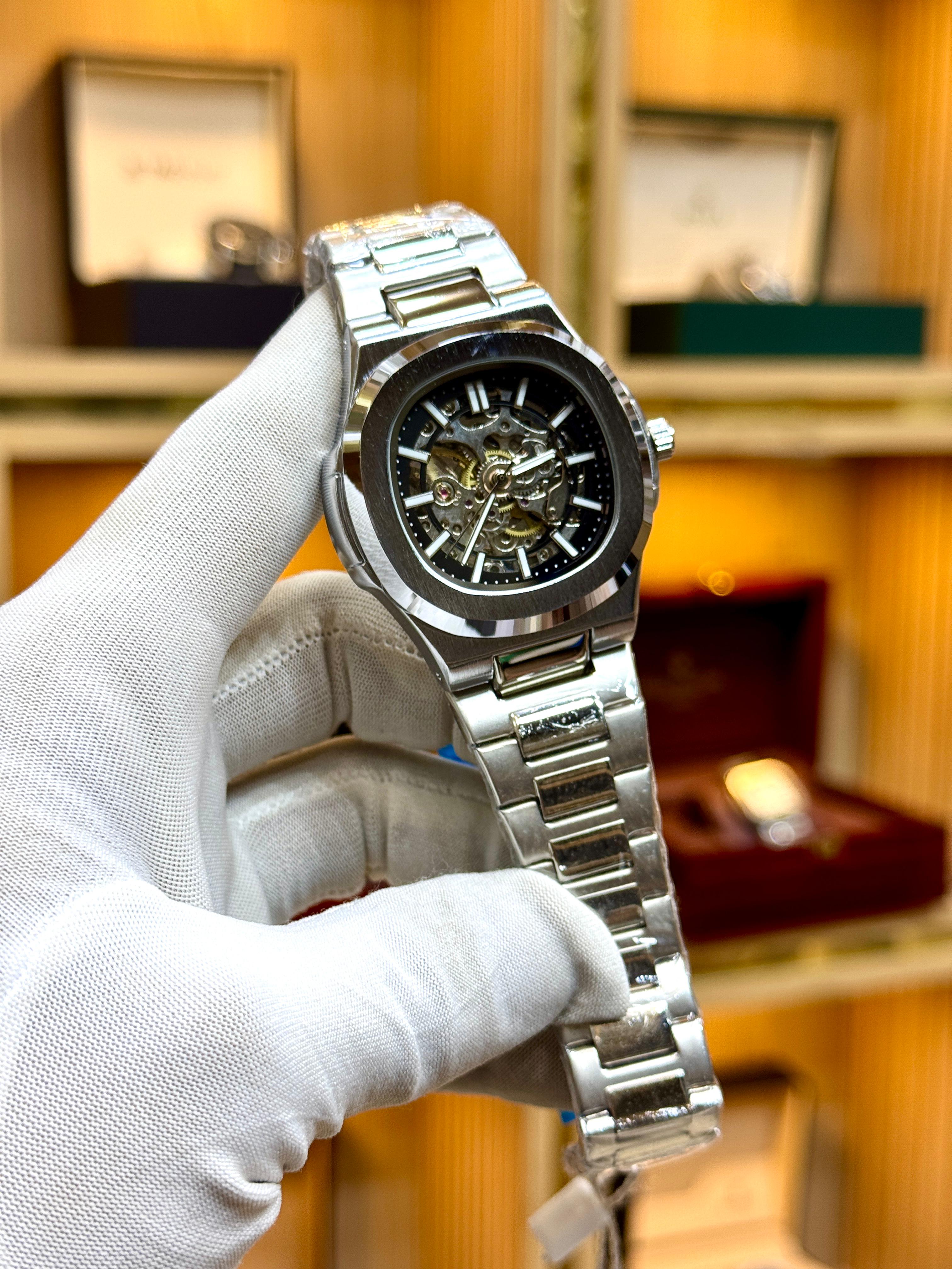 Luxury Automatic Skeleton Mechanical Watch